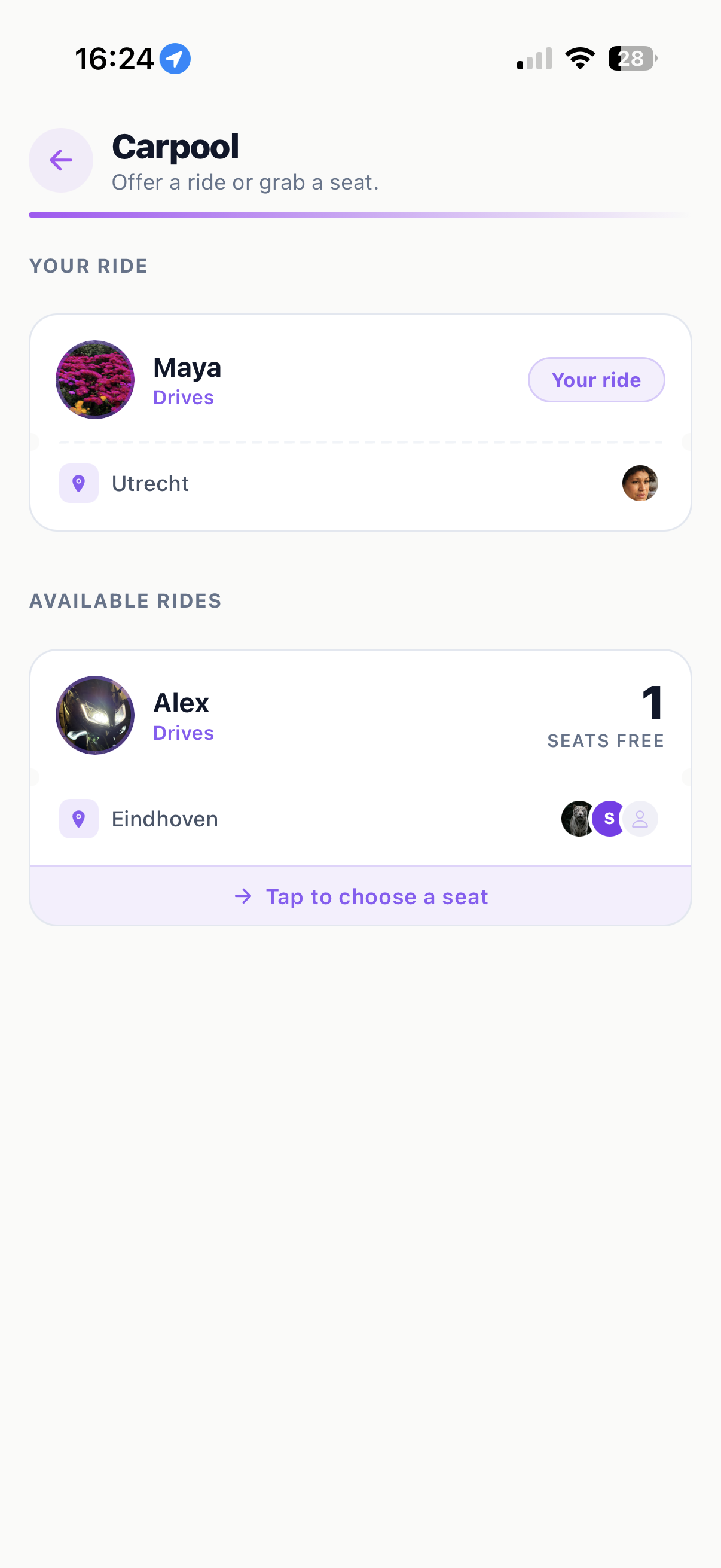No more 'who's driving?' the night before